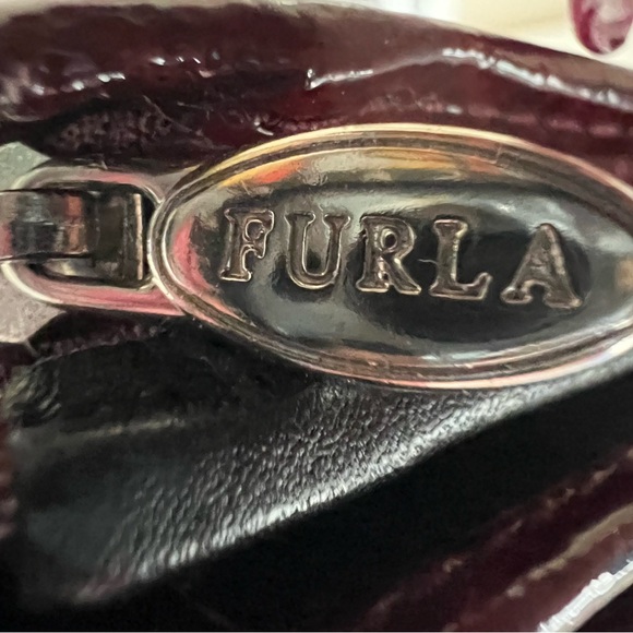 Furla Burgundy Leather Wallet NWOT - Picture 4 of 7